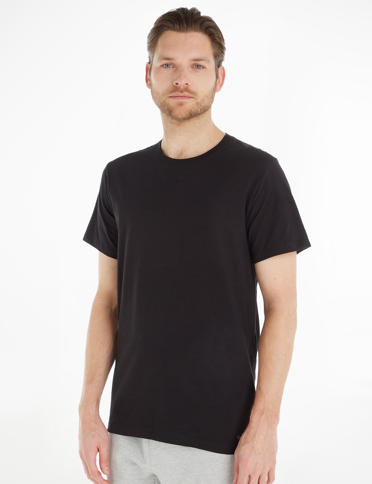 Calvin Klein Cotton Classics Bisiklet Yaka T shirt 3 Paket