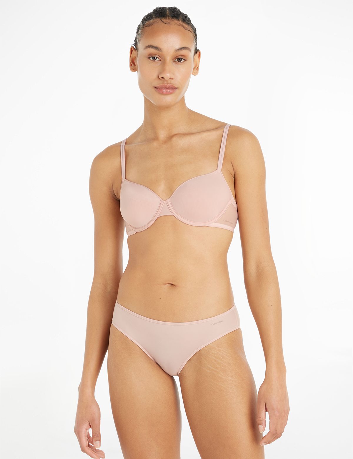 Calvin Klein Women Sheer Marquisette Sütyen