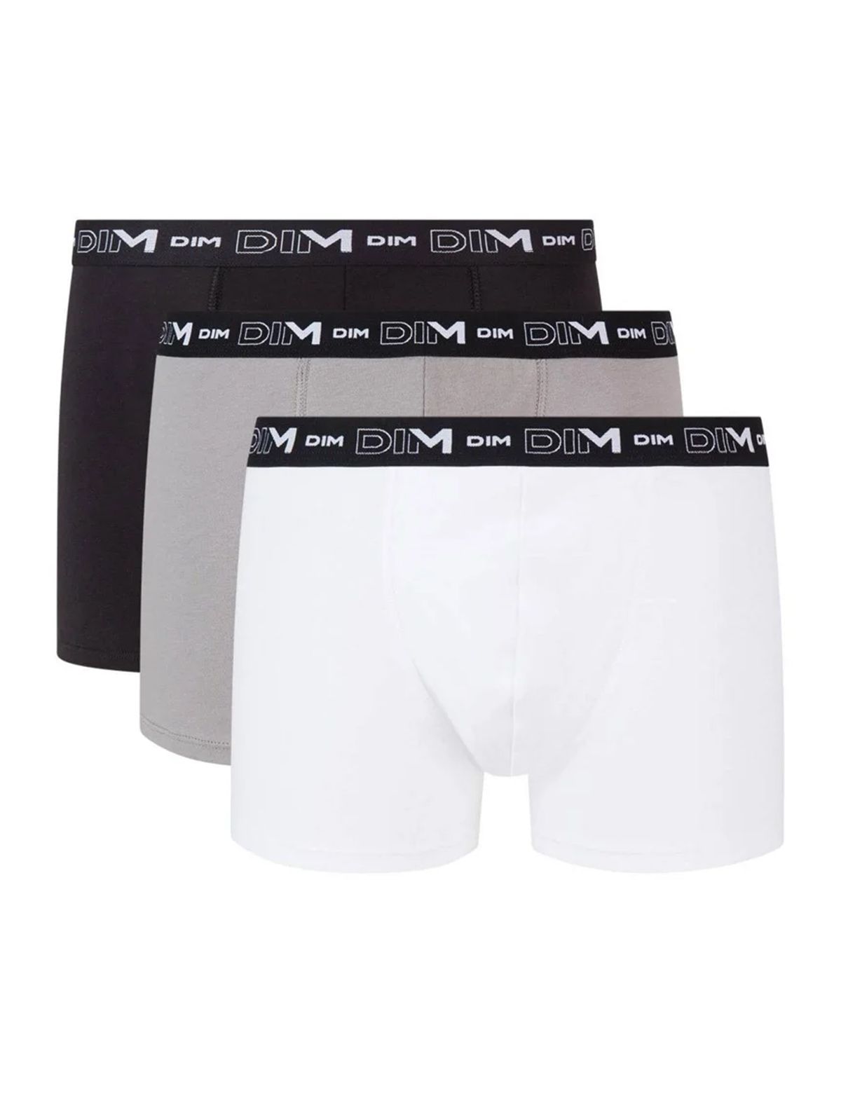 Dim Homme Cotton Stretch Boxer 3pp